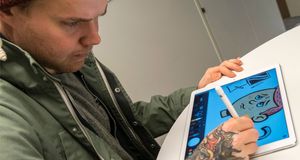 Slik er det å tegne med Apples nye blyant