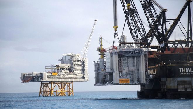 Nå har de installert over 22.000 tonn med plattformdekk på Edvard Grieg