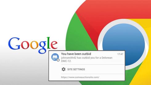 Chrome får støtte for push-meldinger