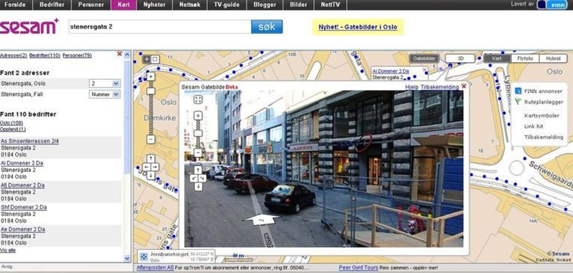 sesam kart oslo Oslo ned i minste detalj   Digi.no