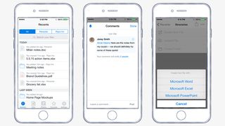 Mer sosial Dropbox-app til iOS
