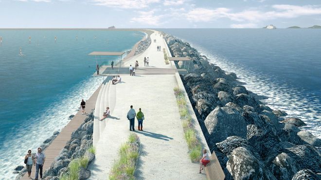 Ny kunstig lagune skal forsyne 155.000 hjem med strøm