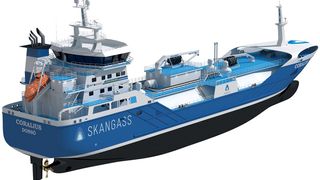 Skangass får eget LNG-bunkringsskip