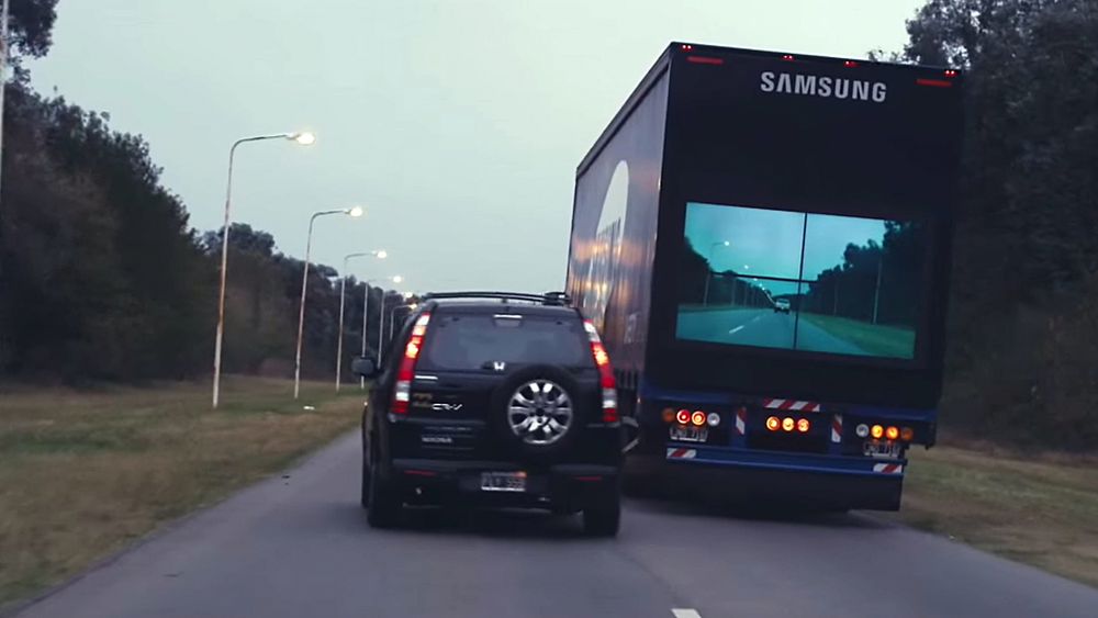 «Gjennomsiktig» trailer skal gjøre det enklere å kjøre forbi - Tu.no