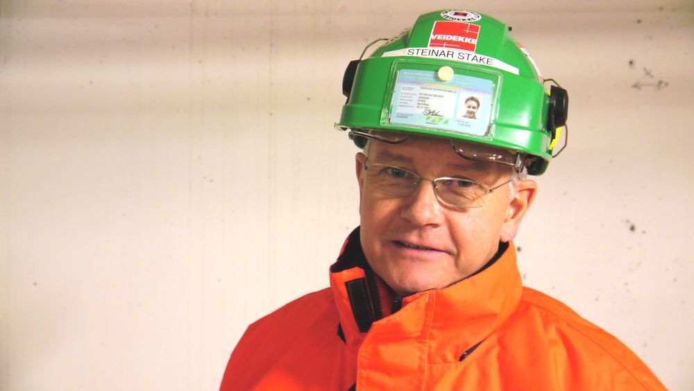 HMS- og miljøsjef Steinar Stake i Veidekke Entreprenør.