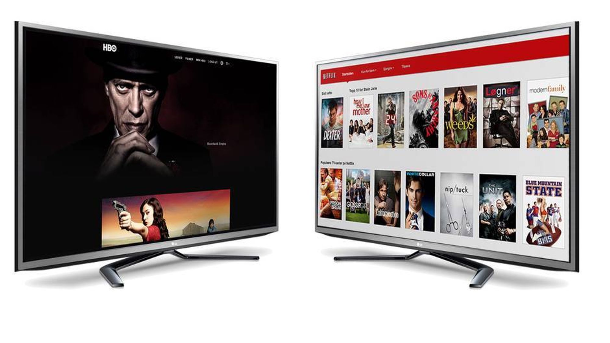 Netflix mot HBO Nordic