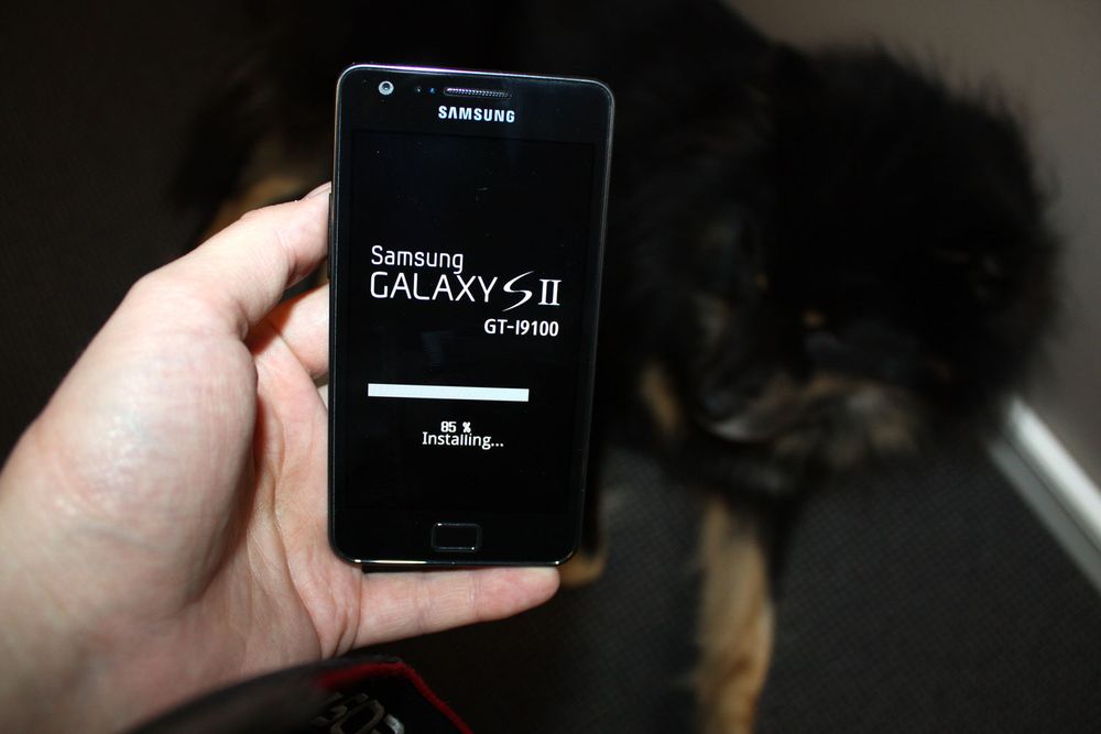 Android 2.3.5 klar for Galaxy S II