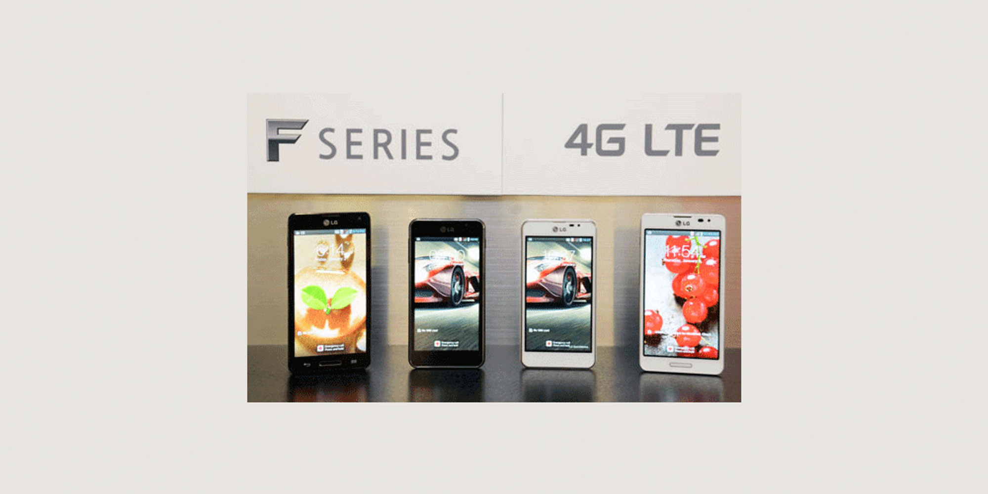 LG lanserte F-serien 