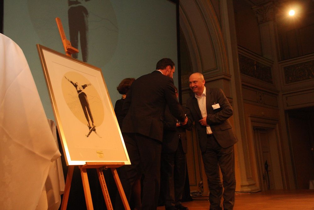  Administrerende direktør i Jets, Jan Tore Leikanger mottok Eksportprisen fra Kronprinsen i dag.