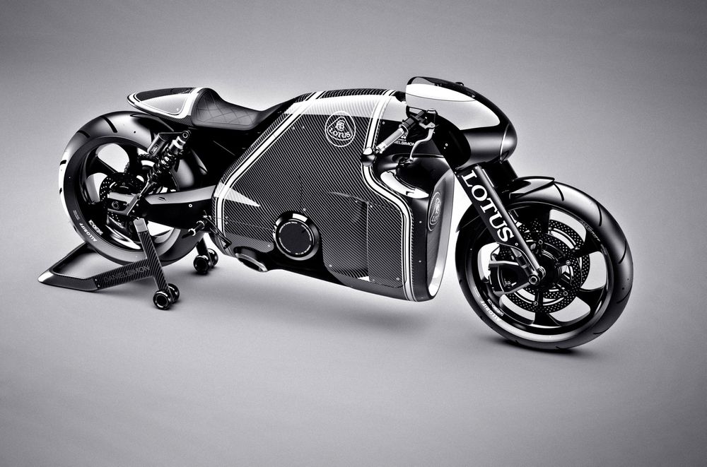 Den futuristiske motorsykkelen C-01 blir kun produsert i 100 eksemplarer.