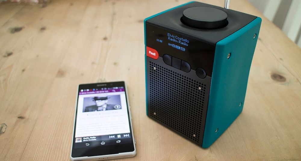 Strømmer: Nye Pinell Go + er utstyrt med Bluetooth. Det betyr at den populære digitalradioen kan fungere som høyttaler for strømmelyd. Og med det batteriet holder den mye lenger enn de fleste  