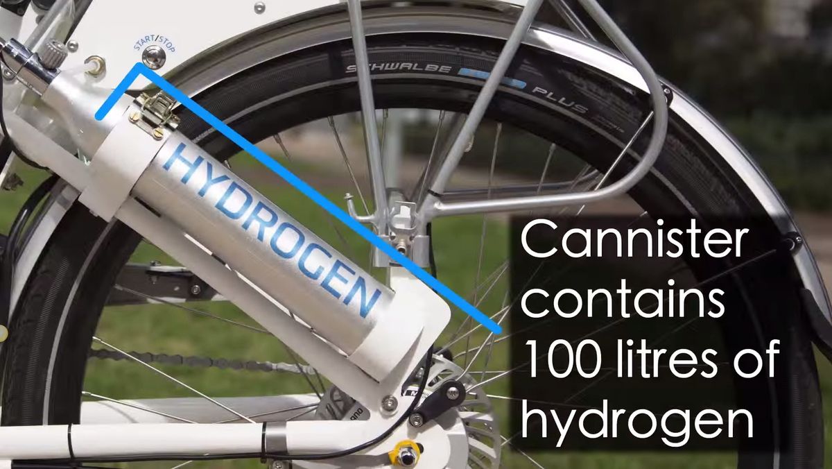 100 liter hydrogen gir elsykkelen 125 km rekkevidde Tu.no Nå kommer hydrogensykkelen som lader på seks minutter Tu.no
