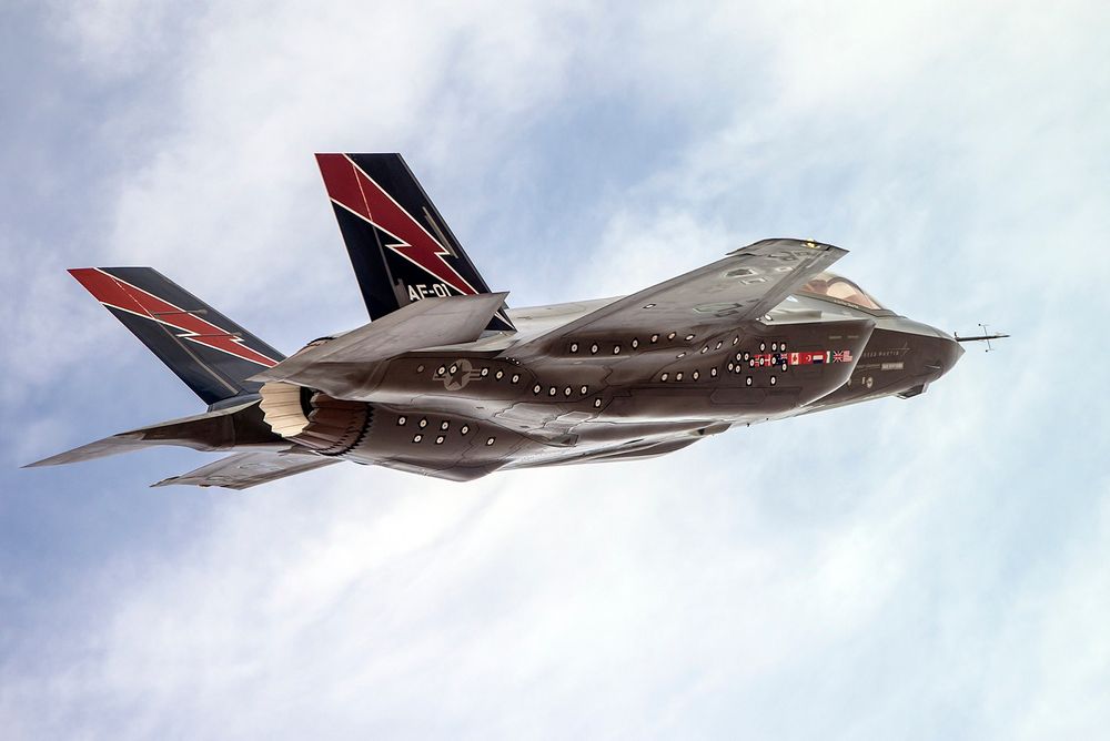 Ny milepæl: I januar passerte det andre F-35A-flyet (AF-1) 500 flytimer. 