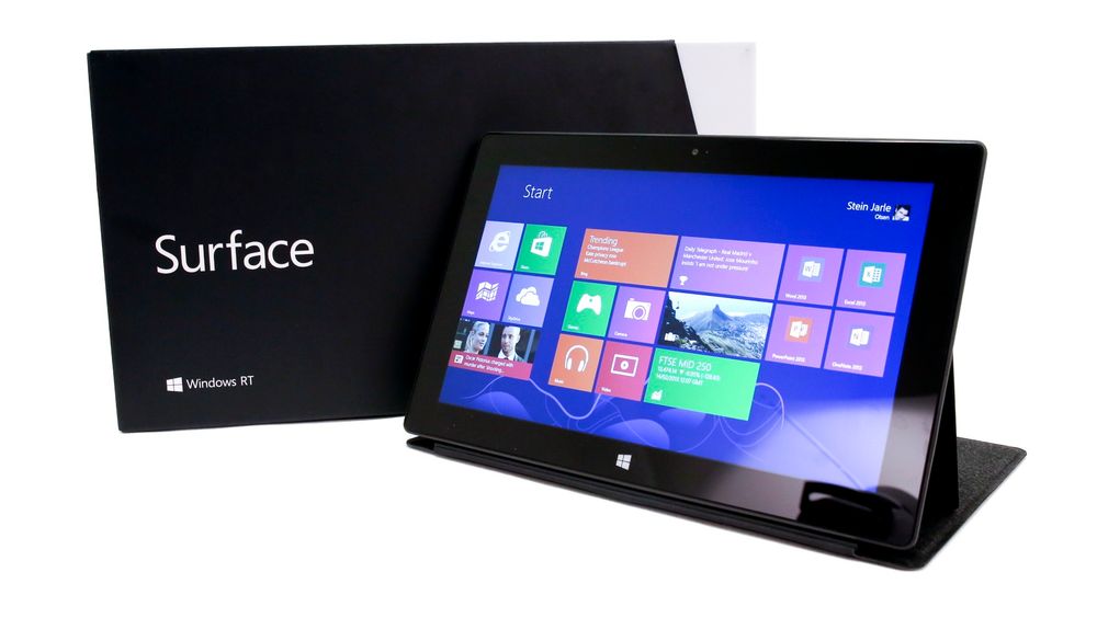 Microsoft Surface RT er et nettbrett med &quot;visse PC-funksjoner&quot;, ifølge Microsoft. 