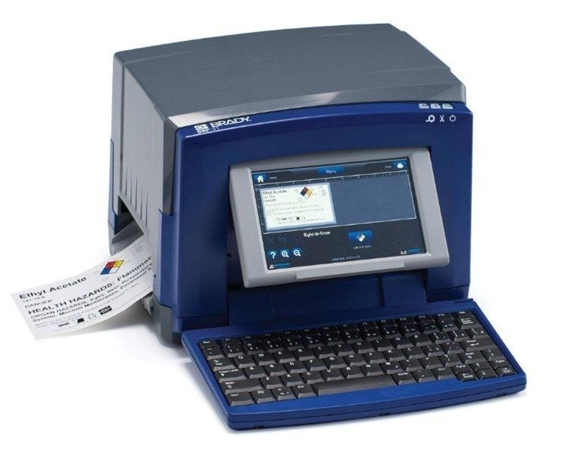 Allsidig printer for merkeskilt