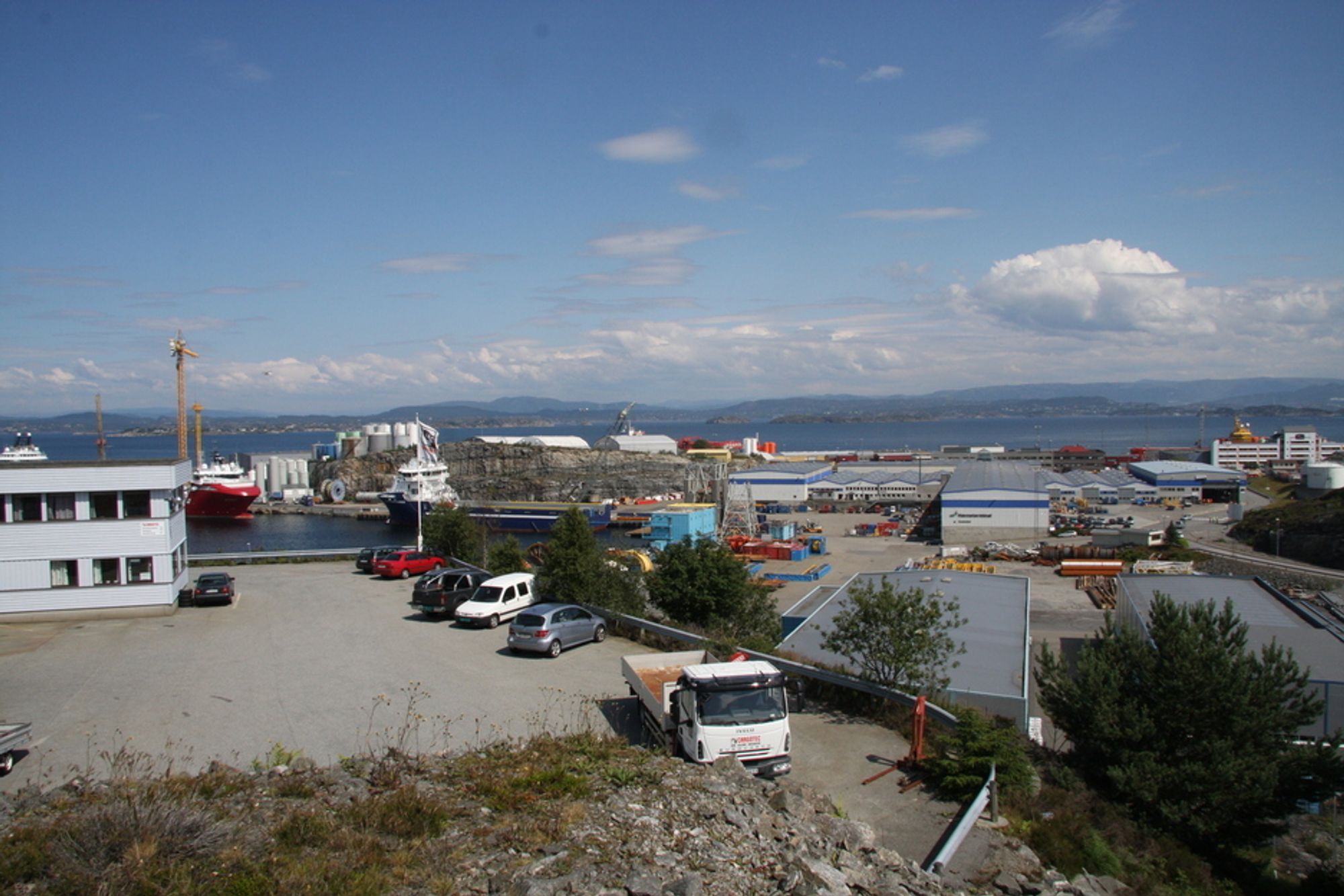 Coast Center Base (CCB) utenfor Bergen er ett av stedene der ABP nå har kjøpt eiendommer. 