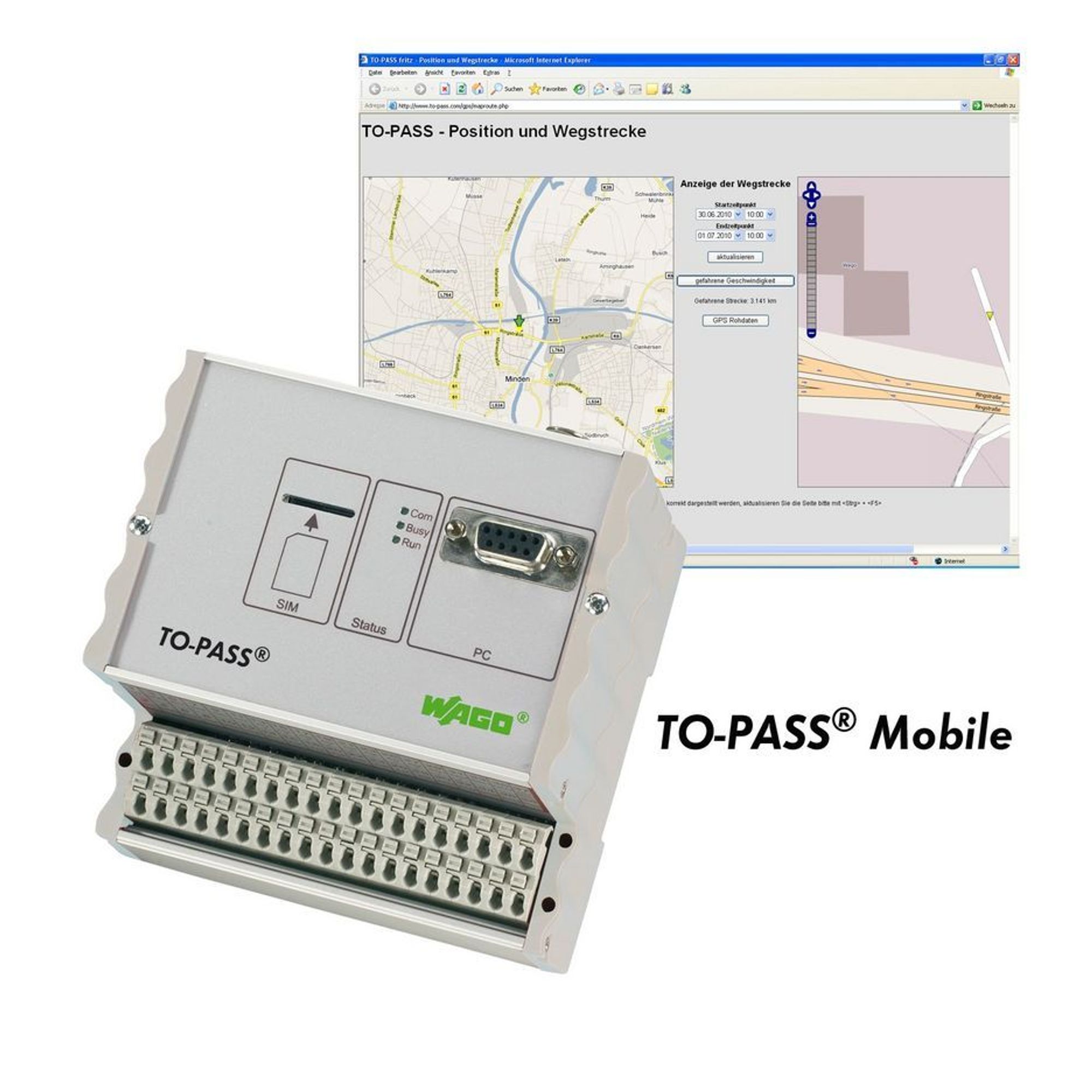 Alarm og GPS i ett