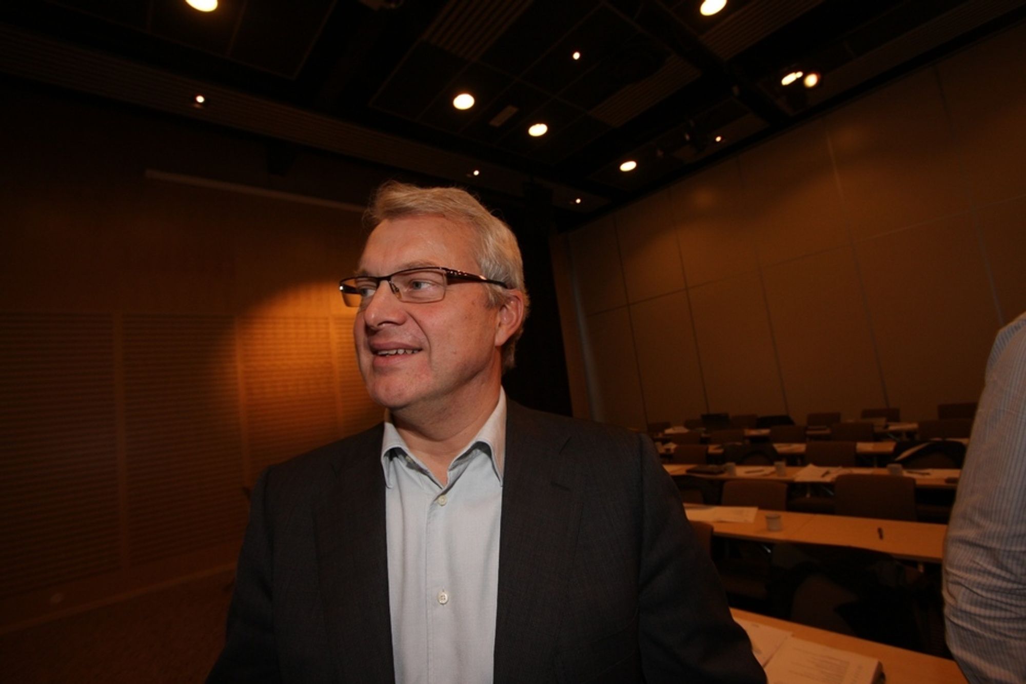 Norsk løsning: Statoils konserndirektør for norsk sokkel, Øystein Michelsen, vil ha en løsning for stanse oljeutslipp tidligere enn ved å bore avlastingsbrønner.