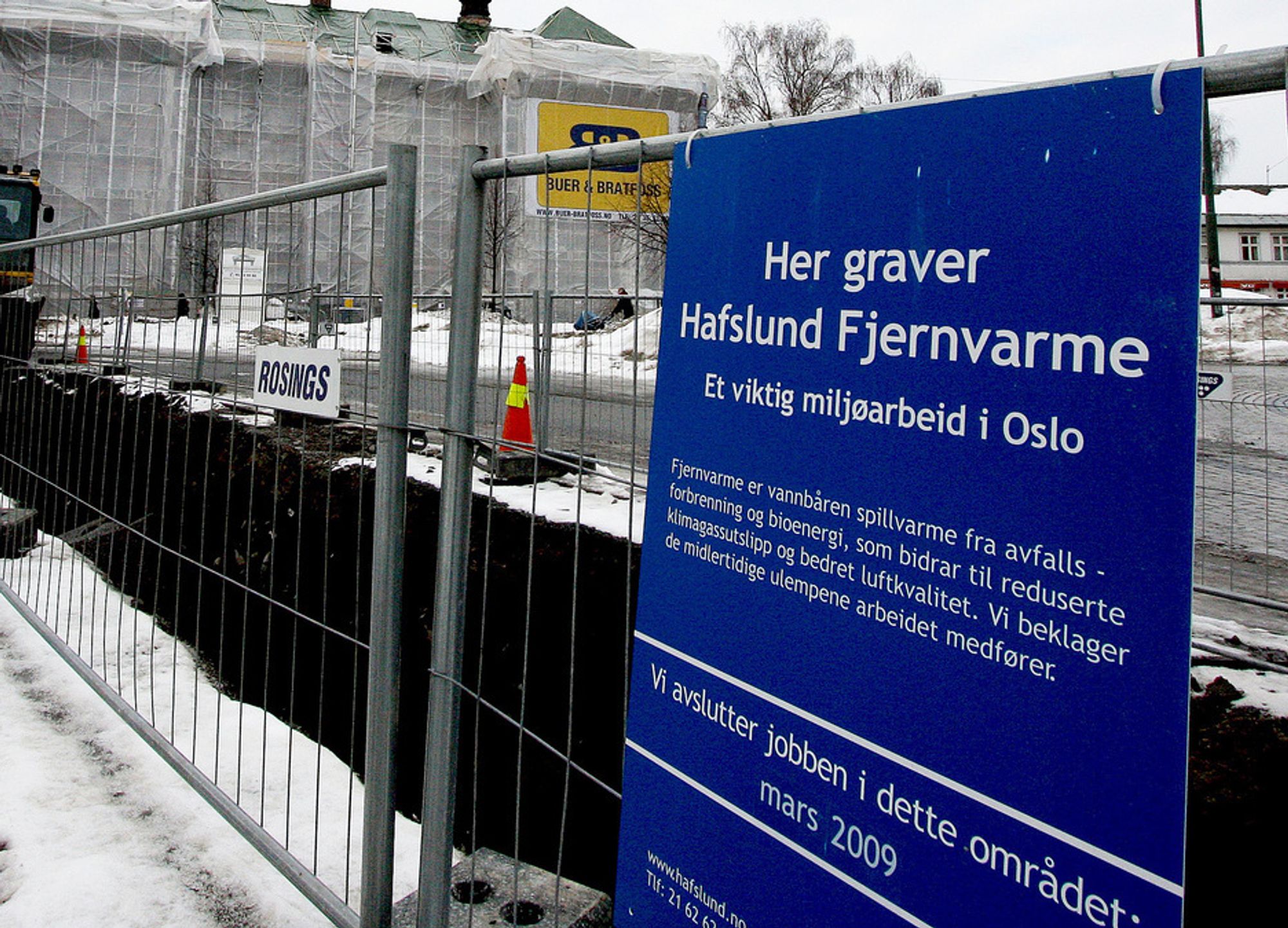 Hafslund øker investeringene til fjernvarme i Oslo.