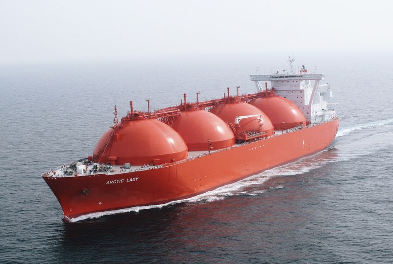 Artctic Lady - ett av skipene Høegh LNG eier og opererer for Equinor for frakt av LNG fra Melkøya-anlegget i Hammerfest.