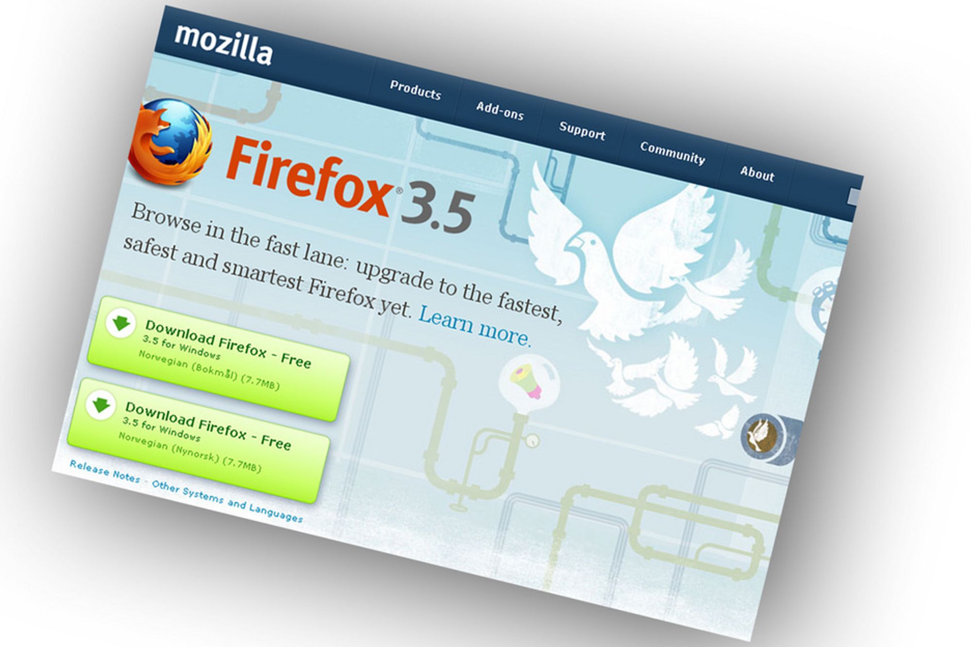 Firefox 3.5 stjeler flittig blant annet fra Google Chrome, men lover også å ha blitt mye raskere.