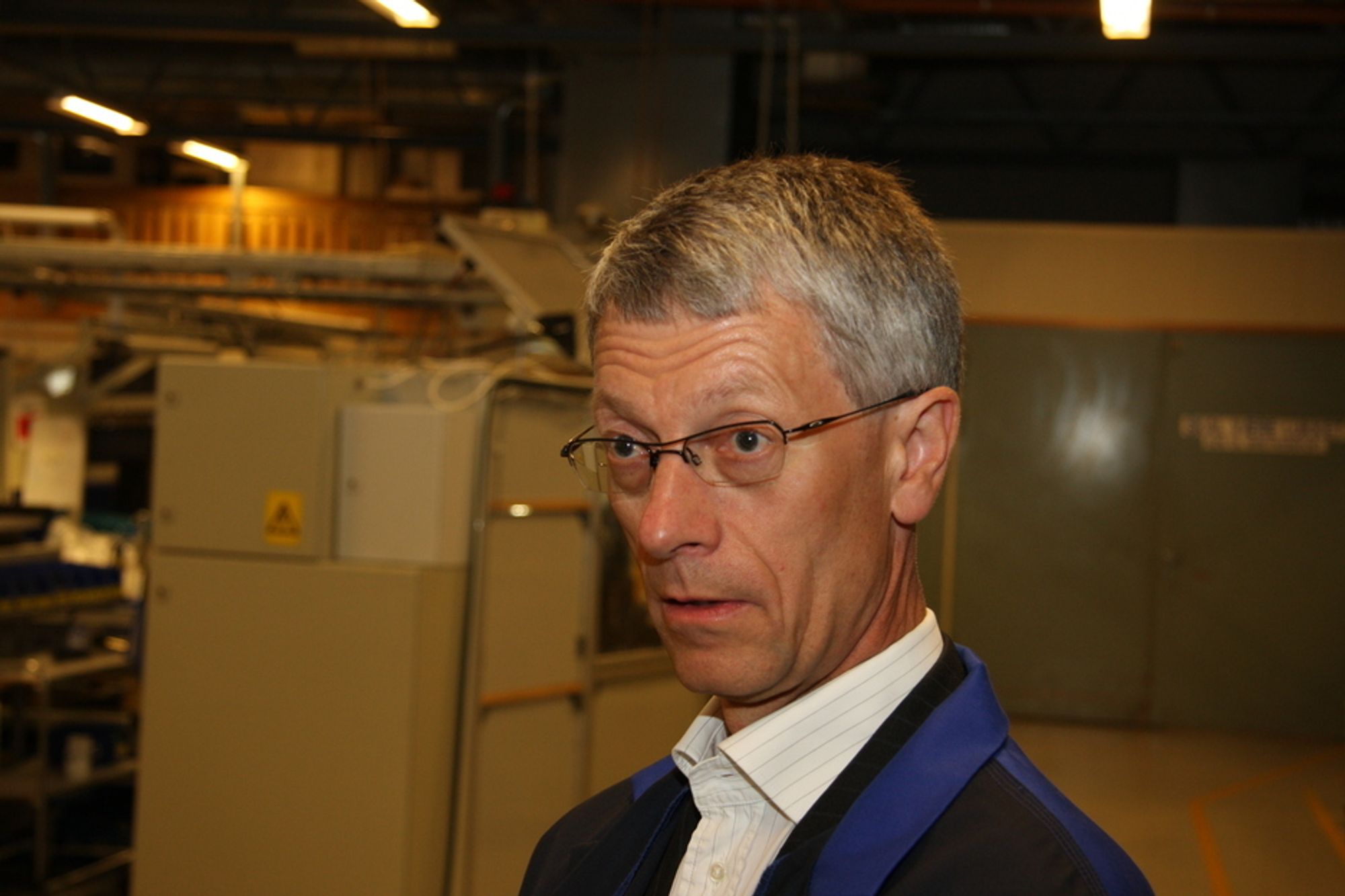 Olav Volldal, konsernsjef i Kongsberg Automotive