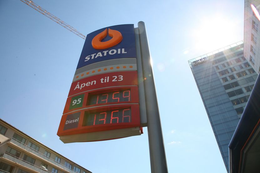 bensinpriser i dag