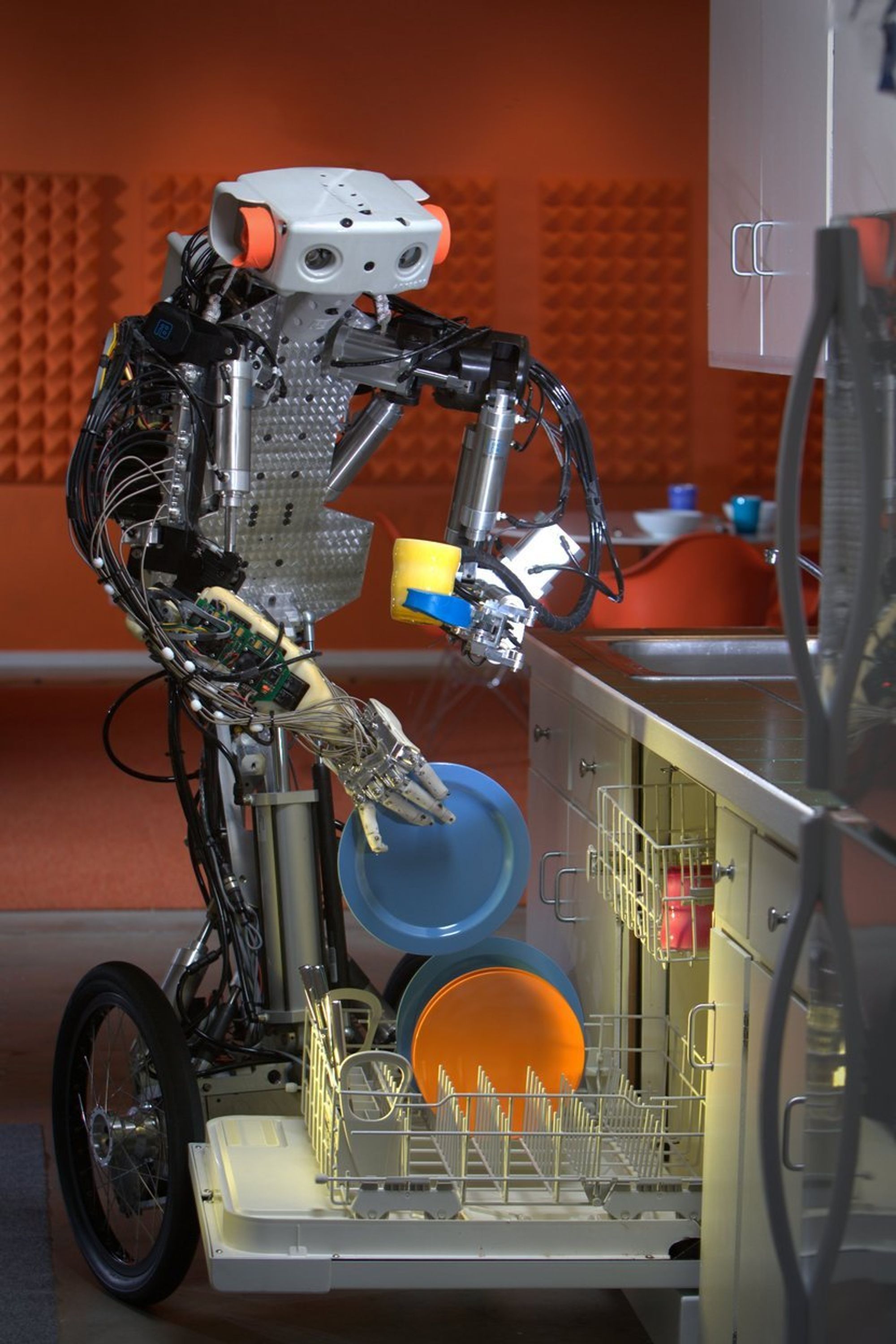 HJELP: Overraskende mange eldre godtar at roboter overtar vask og stell i hjemmet.