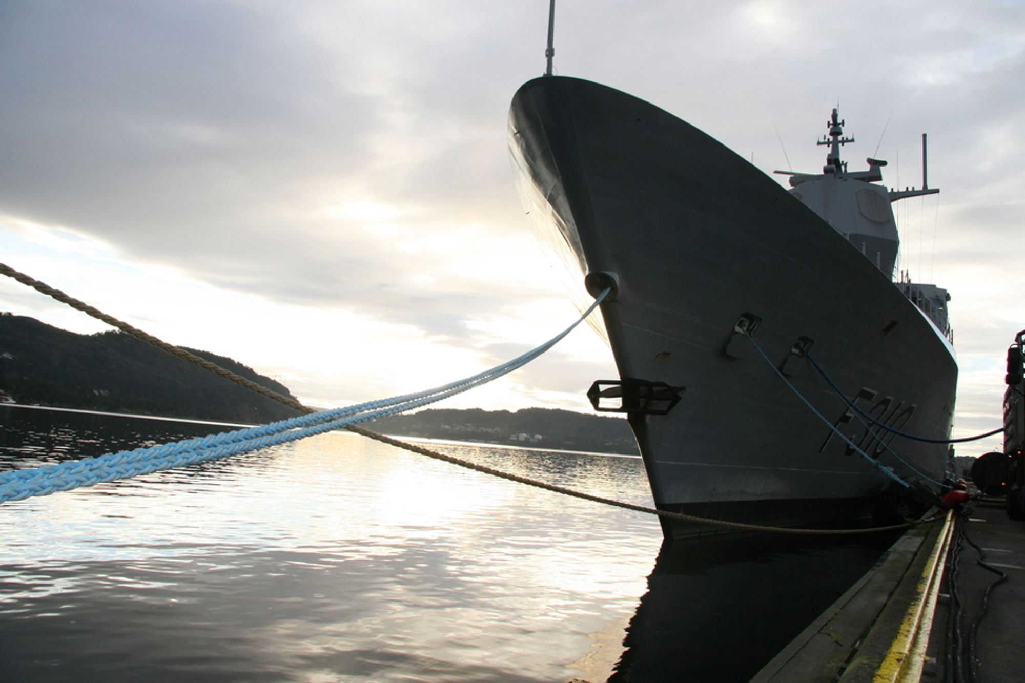 GULL VERDT: Fregattkjøpet ga Kongsberg Defence &amp;amp; Aerospace rundt to milliarder kroner i oppdrag. .