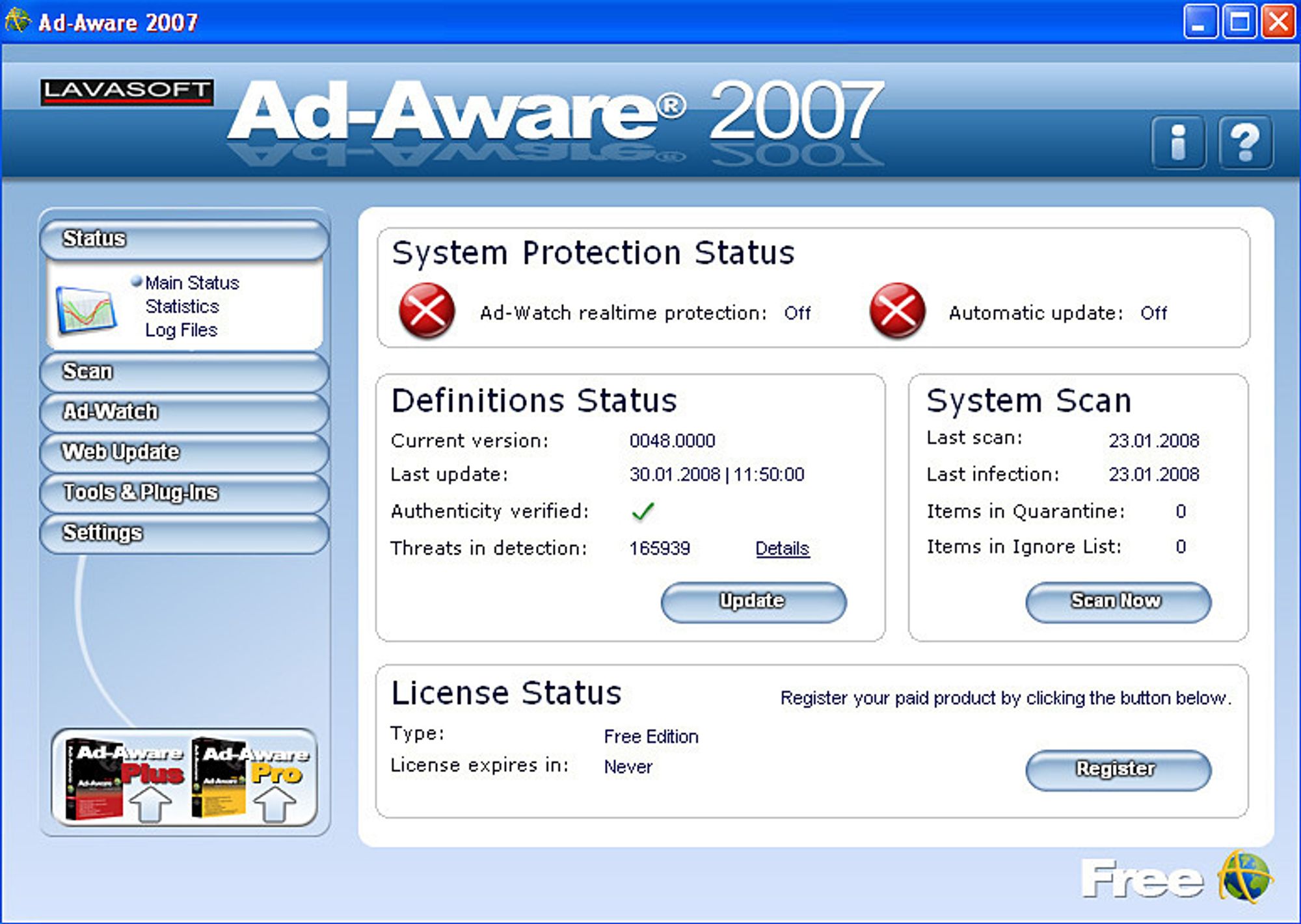 Ad-Aware - spywarekongen