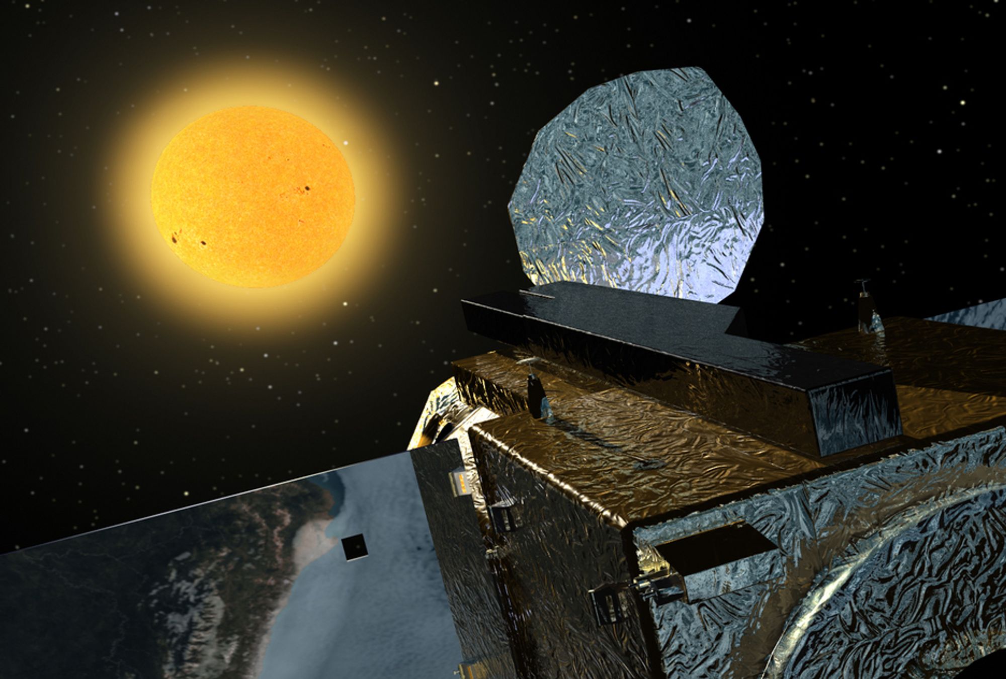 &quot;NORGESVENN&quot;: Hinode skal observere sola i minst tre år. Forskningsdataene sendes via Svalbard og Oslo.