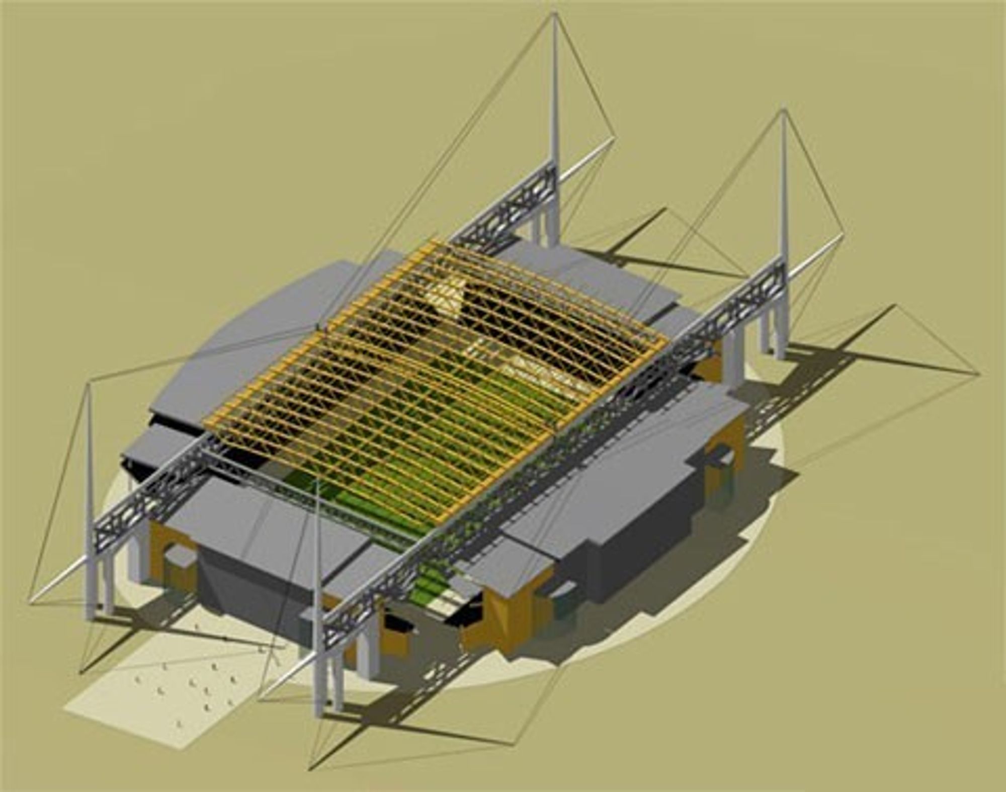 Slik planlegges taket over Lerkendal stadion i Trondheim.