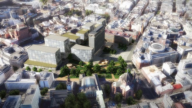 Dette er Statsbyggs forslag til nytt regjeringskvartal