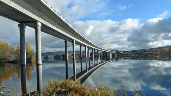 Dette er Norges vakreste betongbru