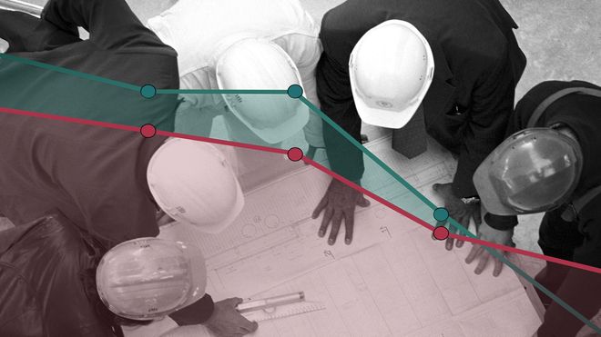 De siste årene har lønna til ingeniørene økt mer enn sivilingeniørenes. I år har det snudd