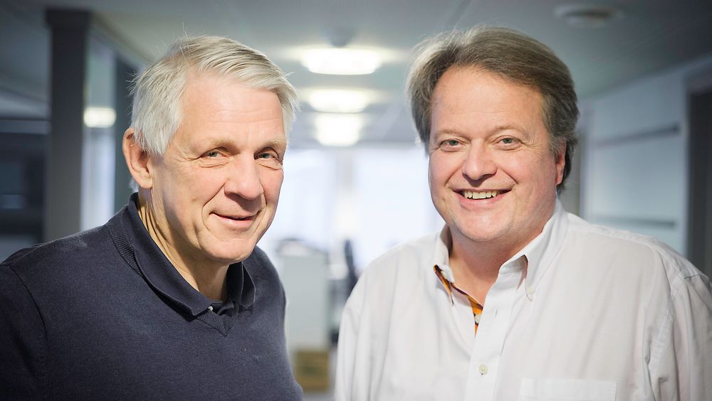 Odd Richard Valmot og Jan Moberg med podcasten Teknisk Sett.