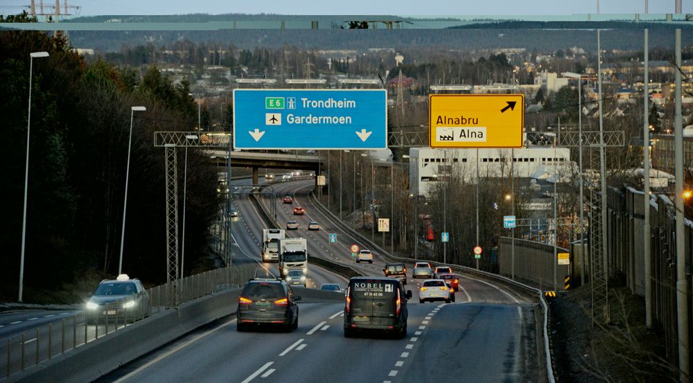 Veidrift ligger an til å overta ansvaret for drift og vedlikehold av riksvegene i Oslo de neste fem årene. Bildet er fra E6 på Ulven i Oslo. (Foto: Anders Haakonsen).