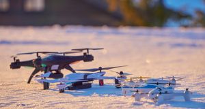 Droner med FPV-funksjonalitet