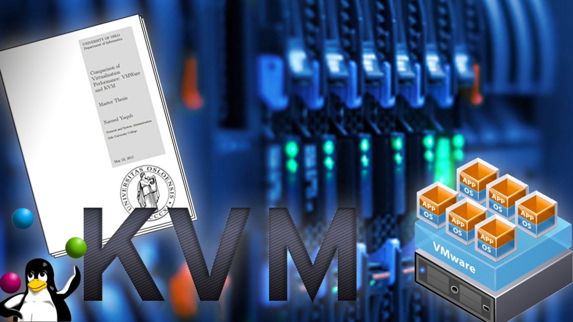 Сравнение kvm и vmware