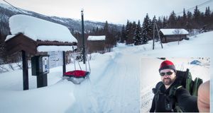 Jeg tar kontoret med til fjells for litt ekstra påskeferie