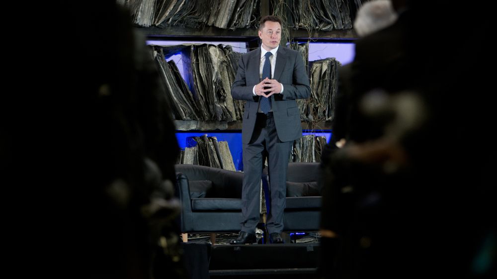 Elon Musk i Oslo.