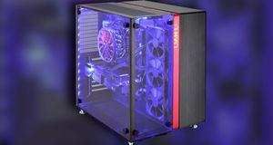Lian Li PC-O9 har komponentene på utstilling