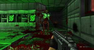 Selvfølgelig har moddere begynt å gjenskape <em>nye</em> Doom i <em>gamle</em> Doom