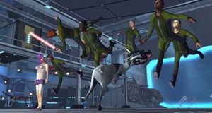 Den nye Goat Simulator-utvidelsen peker nese til Star Citizen, Star Wars og Mass Effect