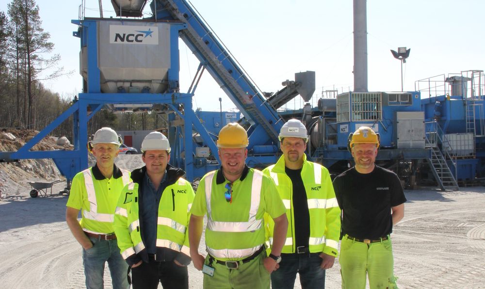 NCC med asfaltfabrikk på Dovre