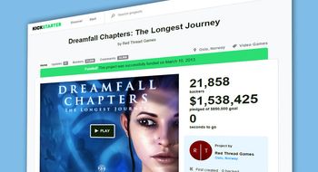 Kickstarter har samla inn over fire milliardar kroner til spel