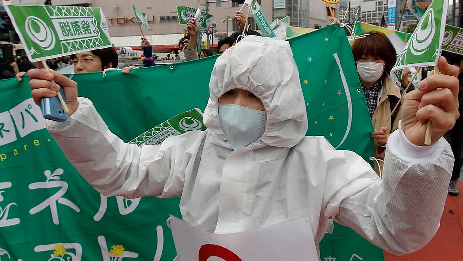 Japan kjernekraft atomkraft Tokyo Fukushima atomreaktorer kjernekraftverk demonstrasjon