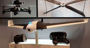 Vi tittet på Parrots nye drone som kan fly i 80 km/t