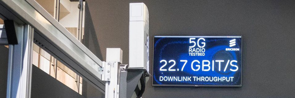 Ericsson viste fram hastigheter for 5G på flere titalls gigabit per sekund under Mobile World Congress i februar. Det er ikke de hastighetene man vil oppleve de første årene med 5G i Europa, fordi kun frekvenser i lave bånd vil være klare til bruk for 5G i mange år.