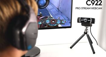 Logitech slipper webkamera for deg som strømmer spillingen din på Internett